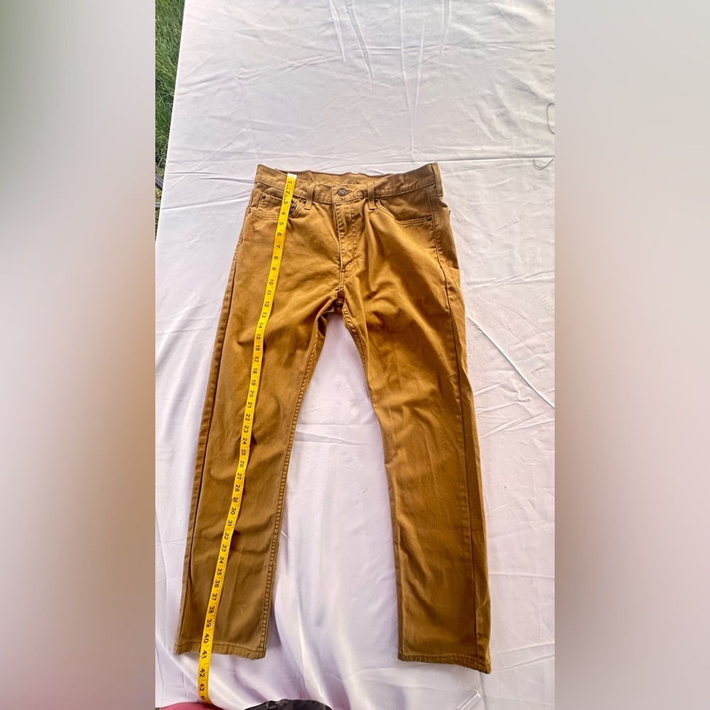 Levi's Khaki 513 Slim Fit Pants